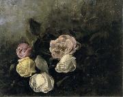 Hirst, Claude Raguet Roses oil painting